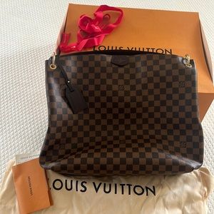 Louis Vuitton Graceful MM Brown Damier Ebene